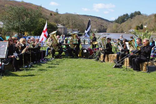 St Pinnocks Brass Band. 