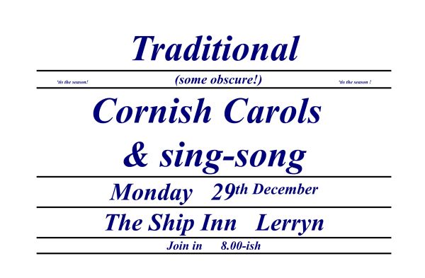 Carols at The Ship Inn