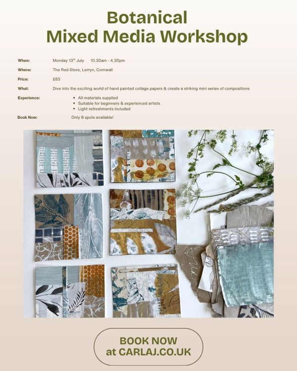 Botanical Mixed Media Workshop