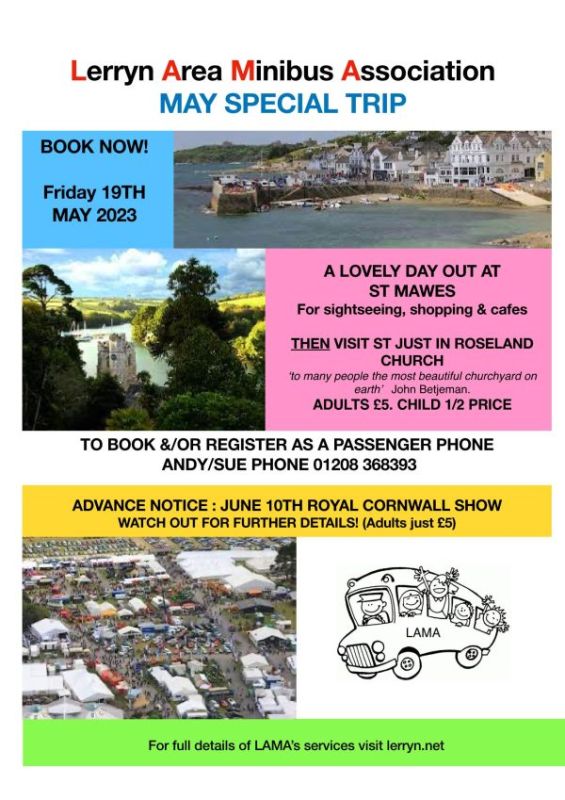 LAMA St Mawes & Roseland Special Trip