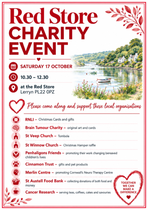 RED STORE CHARITY EVENT