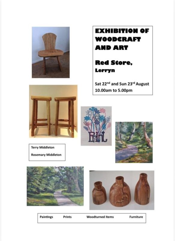 EXHIBITION OF WOODCRAFT AND ART